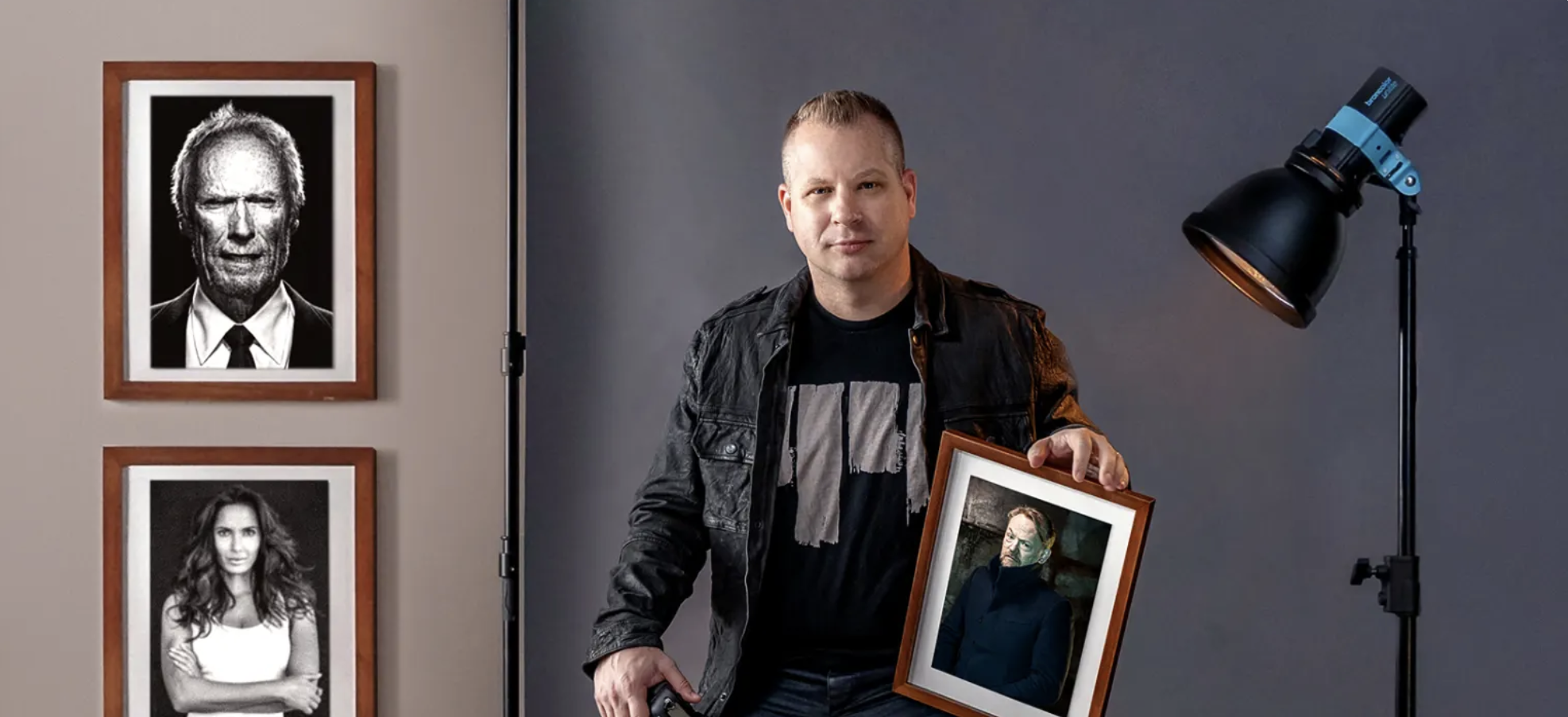 Iluminación profesional para fotografía de estudio